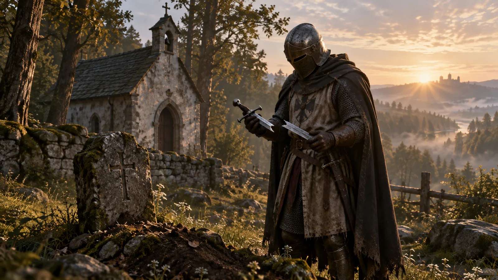 Der Einsiedler in KCD2: Beweise, Gräber und Schwert