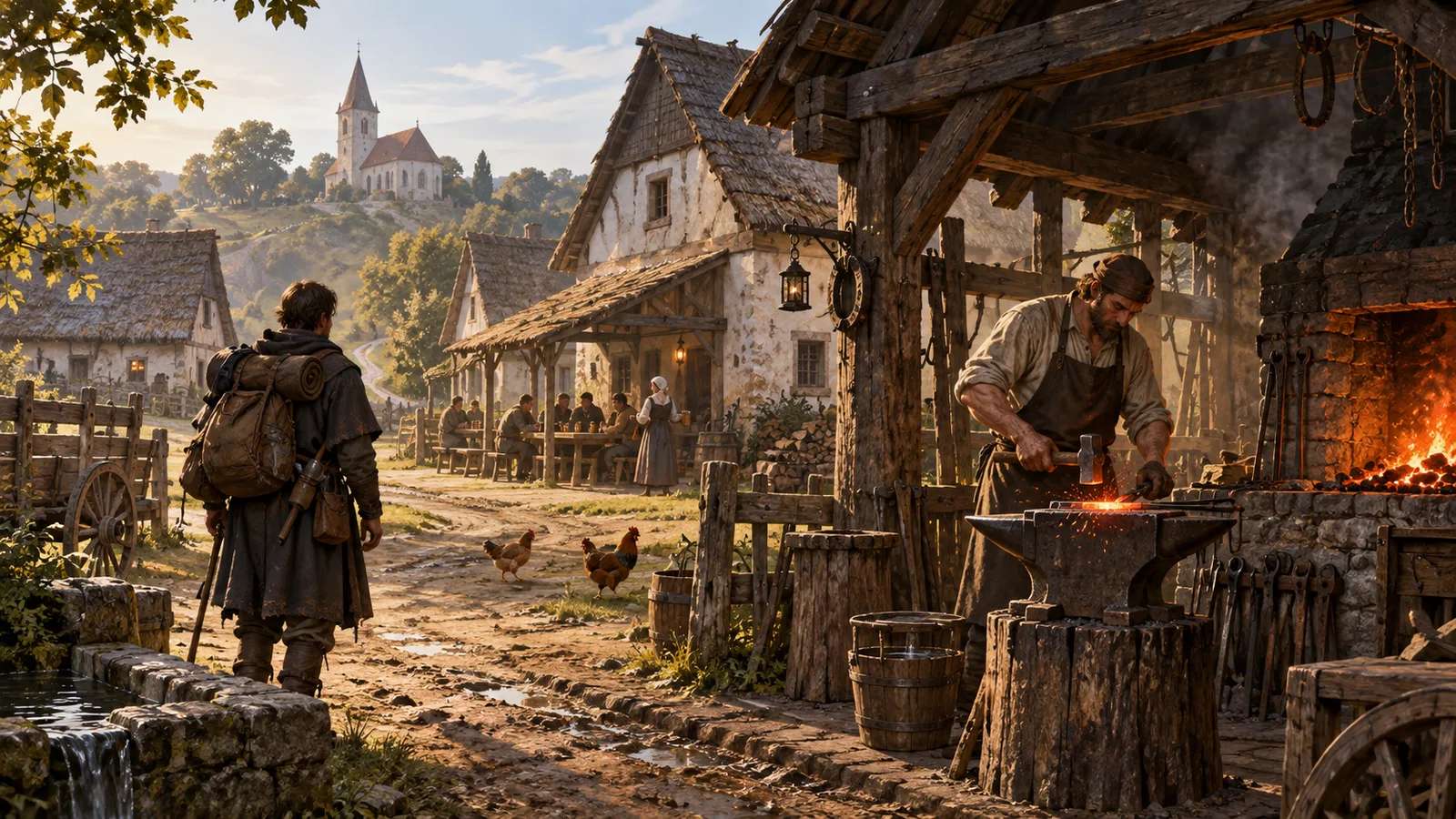 KCD2 Tachov Guide: Map, Forge, Bed and Quests