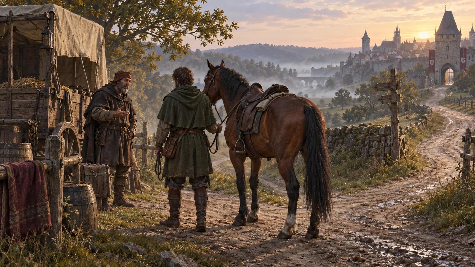 KCD2 Stolen Horse: ponechat, prodat a opravit obchod