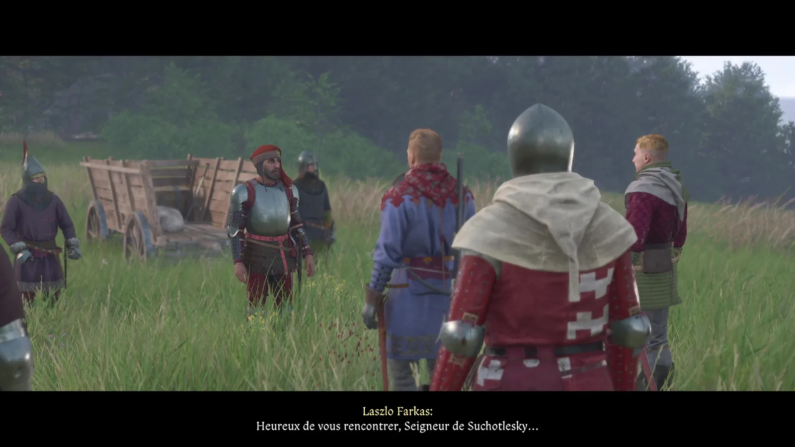 KCD2 Jan and Laszlo face each other with both groups assembled for the final KCD2 Ransom choice